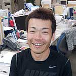 「いい笑顔でしょ」と本人からのコメント付で送られてきた写真です！会心の笑顔ですね。(笑)