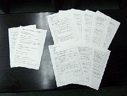 チェックシート